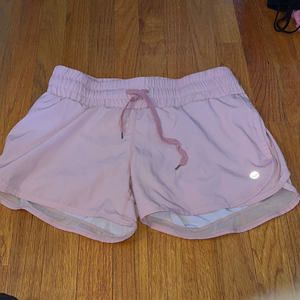 Senita pink activewear shorts